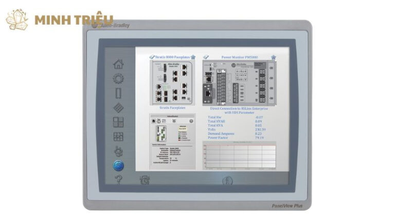 Rockwell Automation (Allen-Bradley PanelView) trong sản xuất công ...