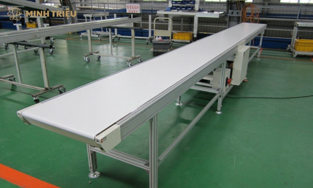 băng tải pvc trắng
