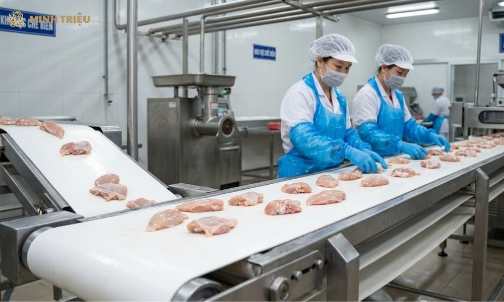 băng tải thực phẩm