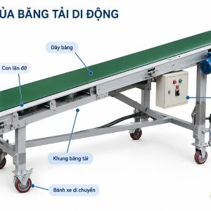 Alternative view of Băng tải di động