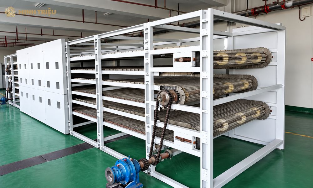 băng tải sấy nhiệt