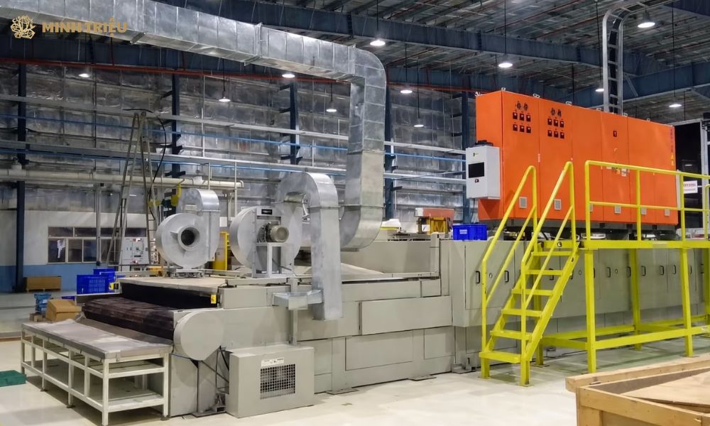 băng tải sấy nhiệt