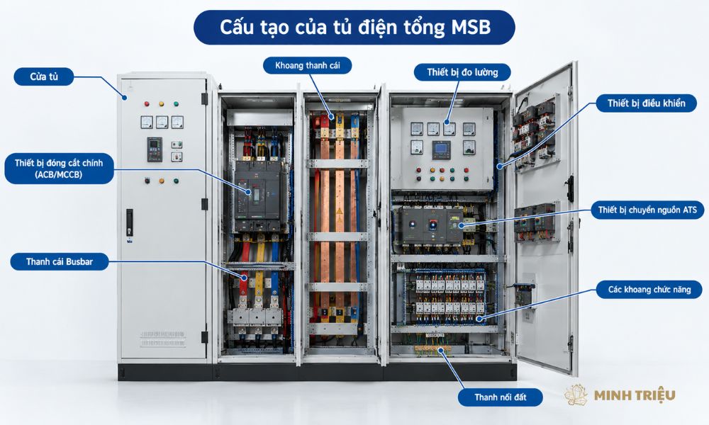 tủ điện tổng MSB