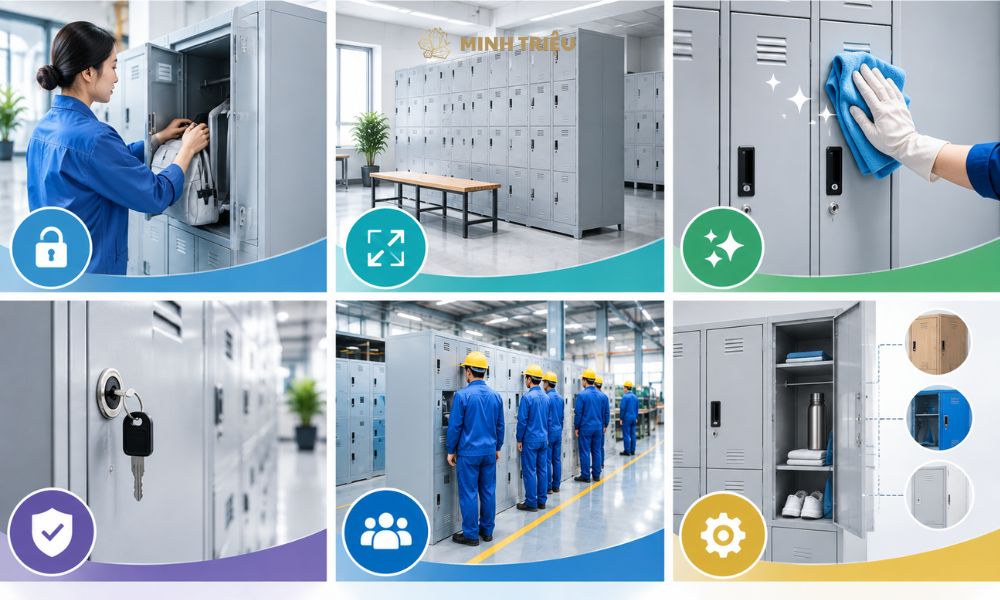 tủ locker công nhân